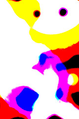 Image showing Background of blurred colors