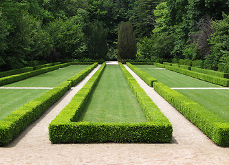 Image showing French Garden