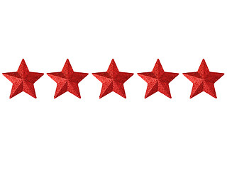 Image showing Five Stars