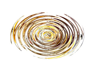 Image showing colorful spiral