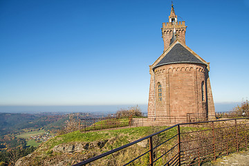 Image showing Chapel on the Rock of Dabo, France