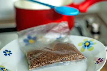 Image showing  boil-in-the-back package of buckwheat