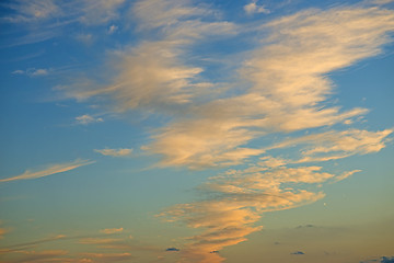 Image showing Sky during sunrise