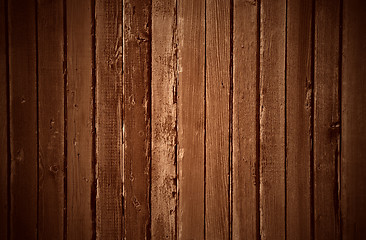 Image showing Wooden wall