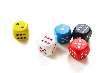 Image showing To play dice