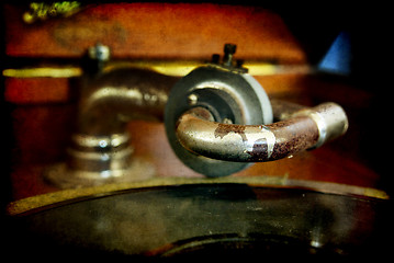 Image showing grunge gramophone