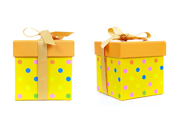 Image showing Yellow fancy box