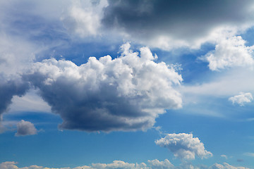 Image showing Sky with clouds