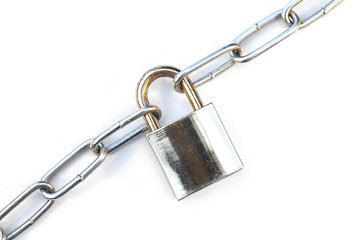 Image showing Lock and chain