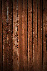 Image showing Wooden wall