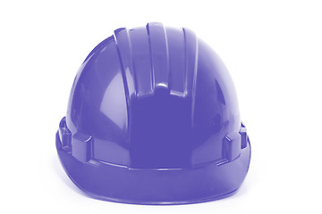 Image showing Blue helmet