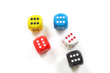Image showing To play dice
