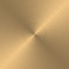 Image showing circular gold