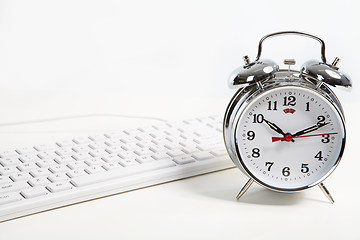 Image showing Alarm-clock in the office