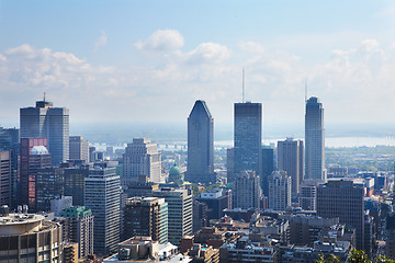 Image showing City and skyscrapers