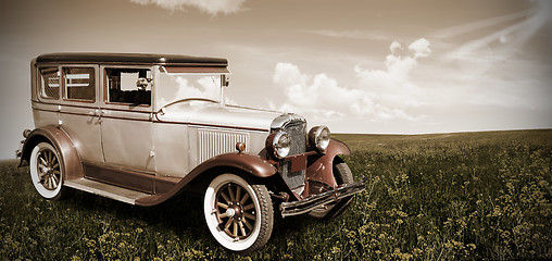 Image showing Retro car