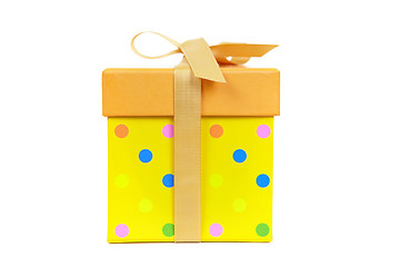 Image showing Yellow fancy box