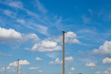 Image showing Sky with clouds. Energy