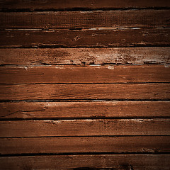 Image showing Wooden wall