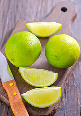 Image showing limes