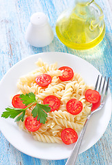 Image showing pasta with tomato