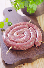 Image showing sausages