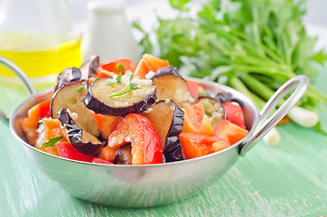 Image showing fried vegetables