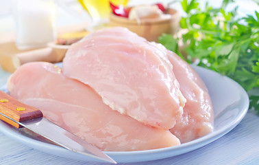 Image showing chicken fillet