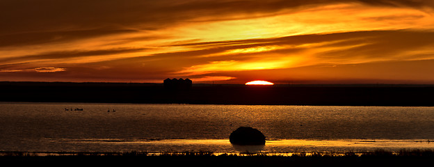 Image showing Cypress Hills Sunset