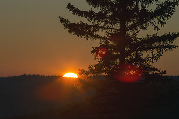 Image showing Cypress Hills Sunset