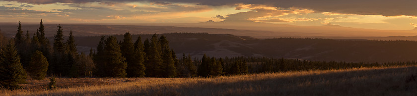 Image showing Cypress Hills Sunset