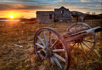 Image showing Ghost Town Galilee Saskatchewan