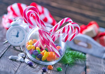 Image showing christmas candy