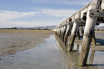 Image showing next to the jetty