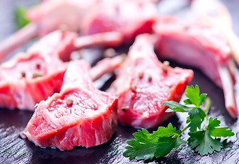 Image showing Raw meat