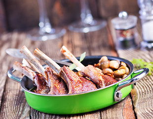 Image showing fried meat