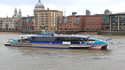 Image showing Thames Clipper