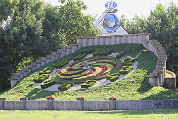 Image showing Floral Clock Timisoara