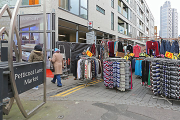 Image showing Petticoat Lane London