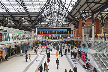 Image showing Liverpool Station London