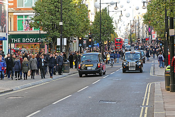 Image showing Oxford Street London