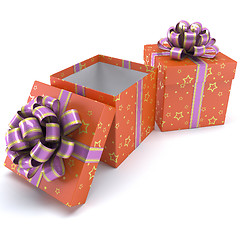 Image showing Present boxes