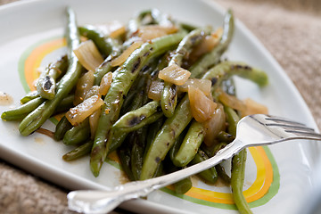 Image showing Green beans