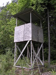 Image showing Elk Hunting tower