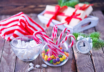 Image showing christmas candy