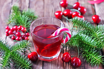 Image showing Christmas drink