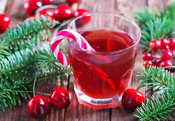 Image showing Christmas drink