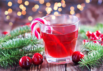 Image showing Christmas drink