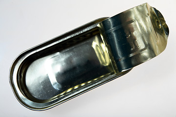 Image showing Anchovy tin empty