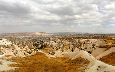 Image showing Cappadocia town of Goreme